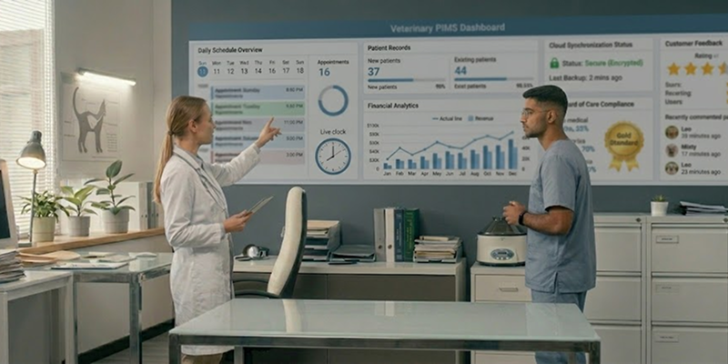 The measurable benefits of cloud-based veterinary software